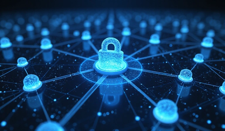 Data sharing and partnerships illustration